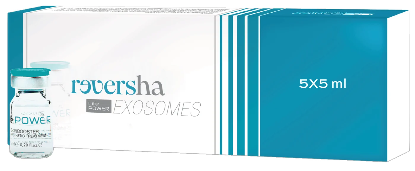 Препарат Reversha Exosomes у пакованні